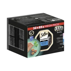 Sheba Multipack Classics en pâté de poisson Variation 32 x 85 g^ Nourriture Humide