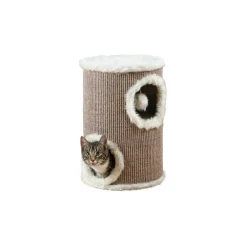 Trixie Cat Tower Edoardo 30 cm, 50 cm^ Baril À Gratter|Arbre À Chat
