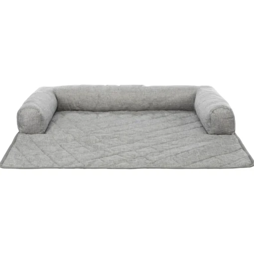 Trixie couverture de protection rembourrée Nero, rectangulaire, 90×90 cm, gris clair^ Couvertures Pour Chien