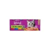 Whiskas Boites La Carte Mer et Campagne en Terrine 4 variétés pour chat 4x400g^ Nourriture Humide