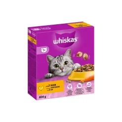 Whiskas Nourriture sèche 1+ Adult 800 g^ Croquettes Pour Chat