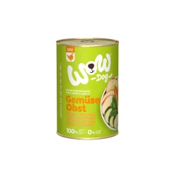 WOW 100 % légumes et fruits Adult 6 x 400 g^ Nourriture Humide