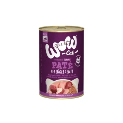 WOW Cat Senior 6 x 400 g Canard et volaille^ Nourriture Humide
